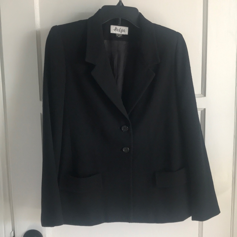 Vintage Helga black blazer
